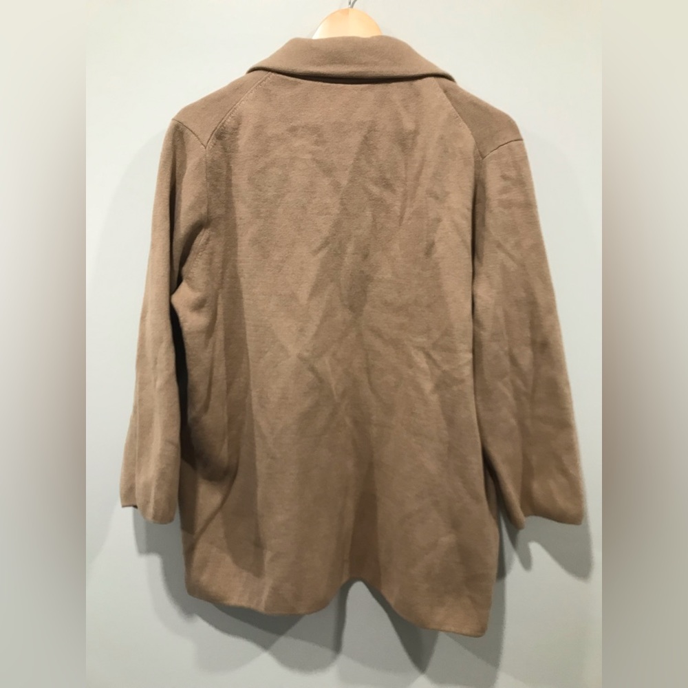 Camel Open-Front Women's Coatigan - Camel - Picture 5 of 9